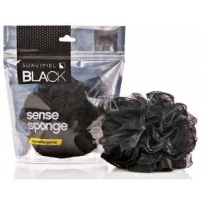Suavipiel Black sensual washing sponge for men