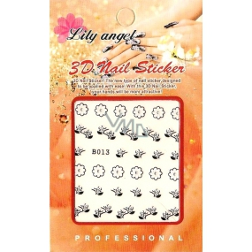 Lily Angel 3D nail stickers 1 sheet 10120 B013