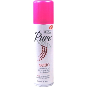 Rica Pure Satin deodorant spray for women 150 ml