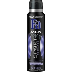 Fa Men Sport Recharge antiperspirant deodorant spray for men 150 ml