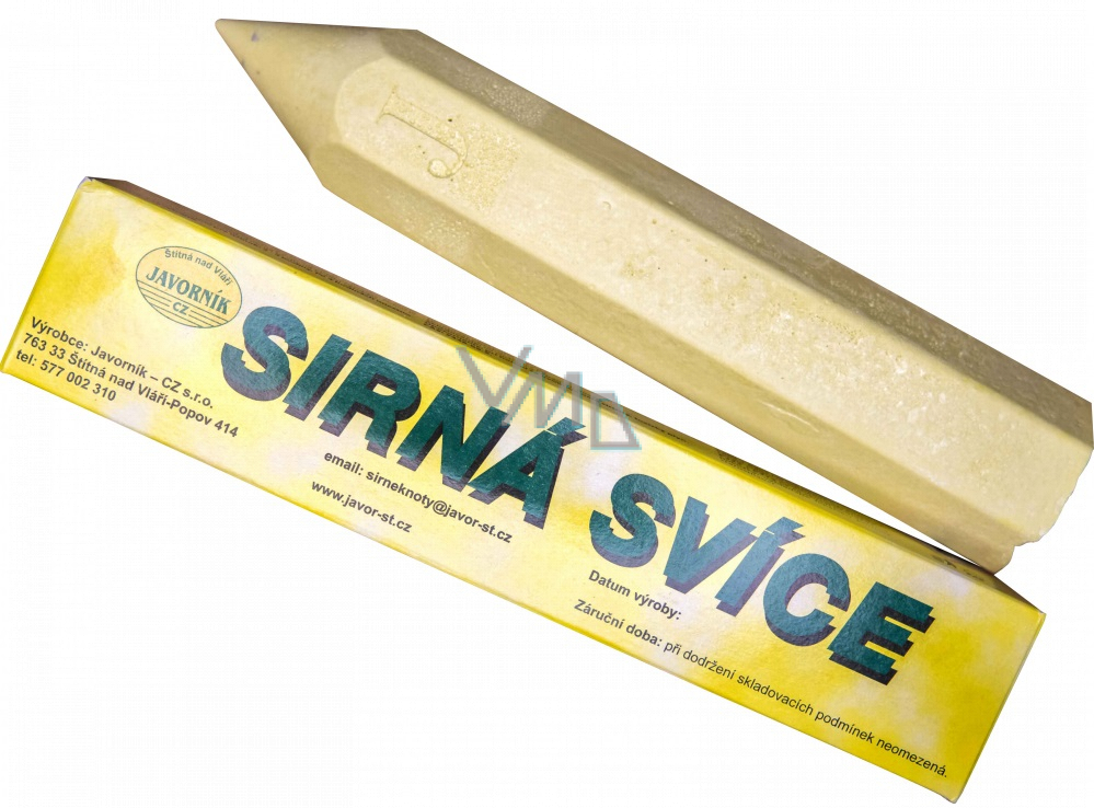 Sulphur candle for disinfection of production and storage areas 1 piece