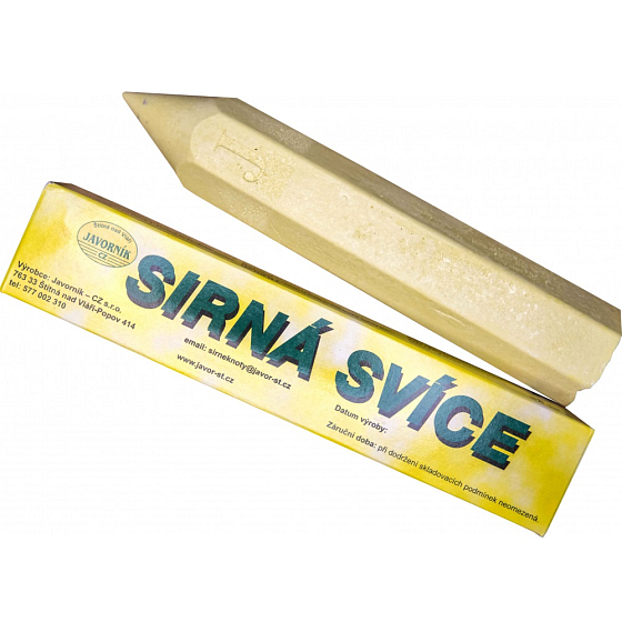 Sulphur candle for disinfection of production and storage areas 1 piece