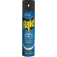 Raid spray against flying insects, against mosquitoes and flies, 400 ml