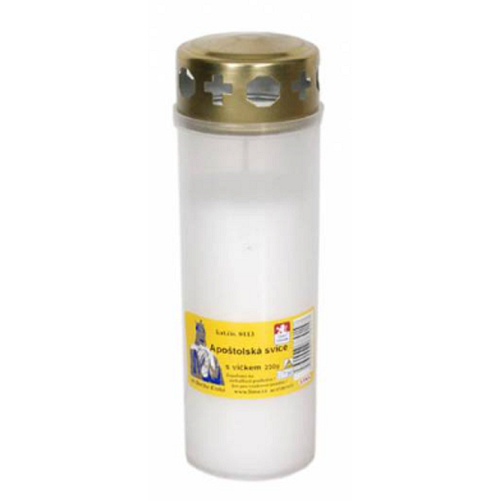 Lima Apostolic Candle with Lid 230 g
