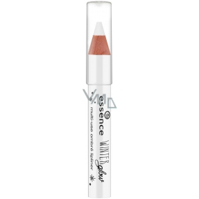 Essence Winter Glow Multi Use Ombré Lip Pencil 01 White Like a Snowflake 2.1 g