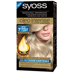 Syoss Oleo Intense Color hair color without ammonia 12-00 Silvery blond