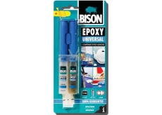 Bison Epoxy Universal high-strength two-component epoxy adhesive with a workability of 90 minutes 24 ml