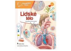 Albi Kouzelné čtení interaktivní mluvící kniha Lidské tělo