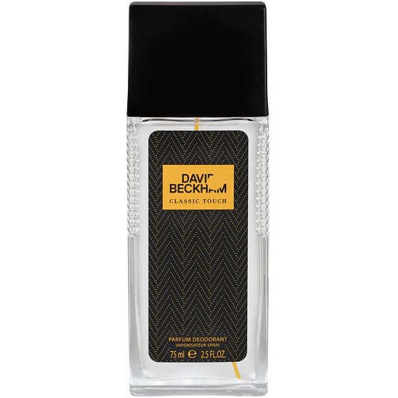 David Beckham Classic Touch perfumed deodorant glass for men 75 ml