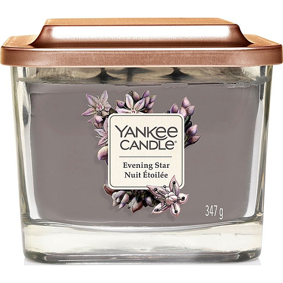 Yankee Candle Evening Star Elevation Medium Glass 3 Wicks 347 g