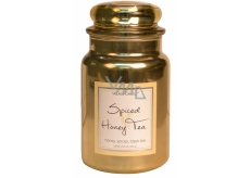 Village Candle Tea with Honey and Spices - Spiced Honey Tea scented candle in glass 2 wicks 26oz burning time 170 hours 602 g