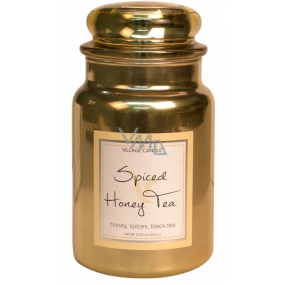 Village Candle Spiced Honey Tea Scented candle in glass 2 wicks 602 g