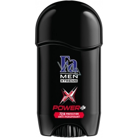 Fa Men Xtreme Power + antiperspirant deodorant stick for men 50 ml