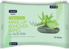 Nuagé Skin Aloe Vera moisturizing facial wipes 25 pieces