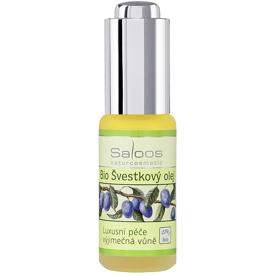 Saloos Bio Plum Facial Regenerating Oil, Moisturizing, Anti-Wrinkle 20 ml