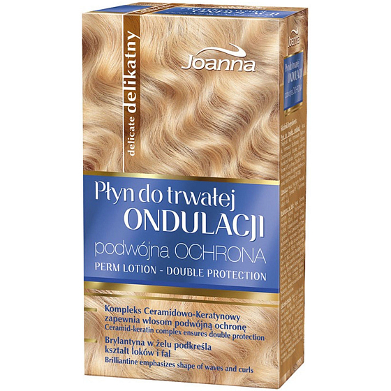 Joanna Naturia Loki Double Permanent curl Gentle - double protection, natural waves for fine, weakened and damaged hair