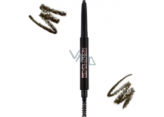 Makeup Revolution Duo Brow Pencil Brow Pencil Dark Brown 0.15g