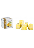 Cossack Fresh lemon natural fragrant wax for aroma lamps and interiors 8 cubes 30 g