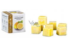 Cossack Fresh lemon natural fragrant wax for aroma lamps and interiors 8 cubes 30 g