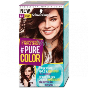 Schwarzkopf Pure Color hair color 5.0 Brown 60 ml
