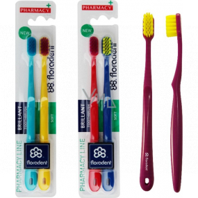 Floradent Brillant Soft soft toothbrush 2 pieces