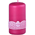 Emocio Egg candle raspberry cylinder 60 x 100 mm