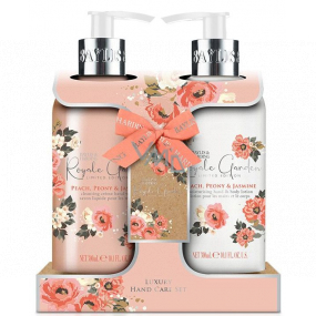 Baylis & Harding Royale Garden hand cleansing gel 300 ml + body and hand lotion 300 ml, cosmetic set for women