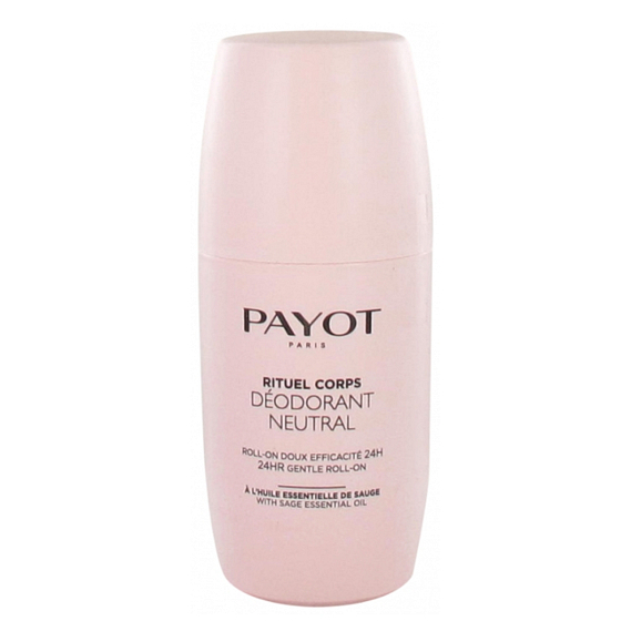 Payot Body Care Rituel Corps Neutral roll-on deodorant without aluminum salts 75 ml