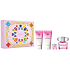 Versace Bright Crystal eau de toilette for women 90 ml + body lotion 100 ml + shower gel 100 ml + eau de toilette for women 5 ml, gift set for women