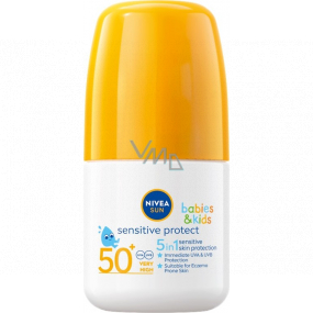 Nivea Sun Babies & Kids Sensitive Protect OF50 5in1 sunscreen lotion in a ball for children 50 ml