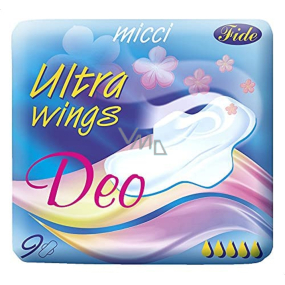 Micci Ultra Wings Deo Intimate Pads with Wings 9 pieces
