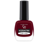 Golden Rose Keratin Nail Color Nail Lacquer 42 Red Dark 10,5 ml