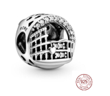 Sterling silver 925 Rome - Colosseum, travel bracelet bead
