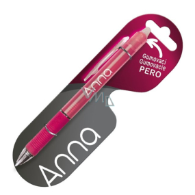 Nekupto Rubber pen with the name Anna