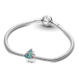 Charm Sterling silver 925 Christmas tree, Christmas charm, Christmas bracelet bead