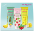 Dermacol Aroma Moment Hawaiian Pineapple shower gel 250 ml + Wild Strawberries shower gel 250 ml + Bahamas Banana shower gel 250 ml, cosmetic set for women