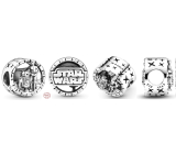 Charm Sterling silver 925 Marvel Star Wars C3PO and R2D2, bracelet bead