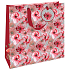 Nekupto Gift paper bag 32,5 x 32,5 x 14 cm Poppies