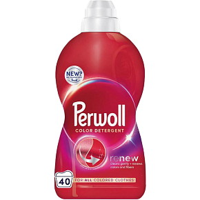 Perwoll Laundry Gel Renew Color 40 washes, 2000 ml