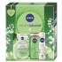 Nivea Fruity Delight detoxifying textile mask 1 piece + Nivea Fruity Delight shower gel 250 ml + Nivea Fruity Delight antiperspirant spray 150 ml, cosmetic set