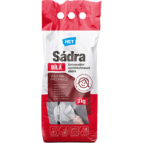 HET white plaster, 3 kg