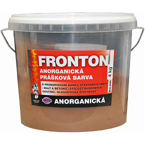 Fronton powdered color for building mixtures mortars and concretes, 0281 dark brown, 4 kg