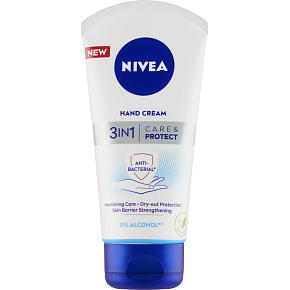 Nivea 3in1 Care & Protect Hand Cream, 75 ml