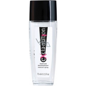 Exclamation Excla.mation Original perfumed deodorant glass for women 75 ml
