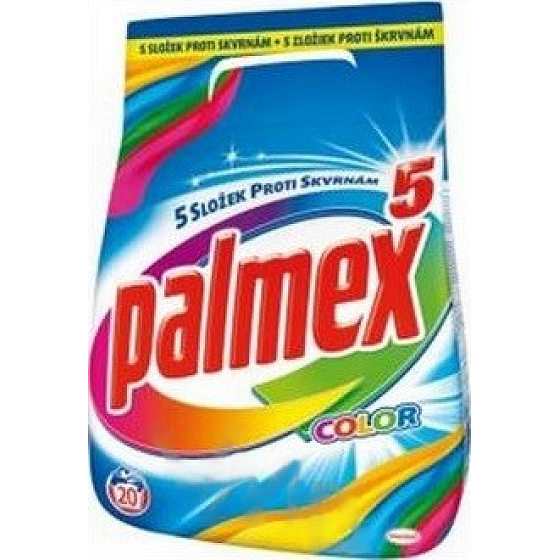 Palmex 5 Color washing powder for colored laundry 20 doses 1.4 kg