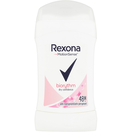 Rexona Biorythm antiperspirant deodorant stick for women 40 ml