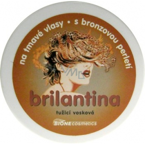 Bione Cosmetics Brilantina for dark hair with bronze mother of pearl 60 ml