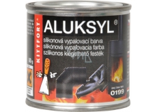 Aluksyl Silicone baking paint Black 0199 80 g