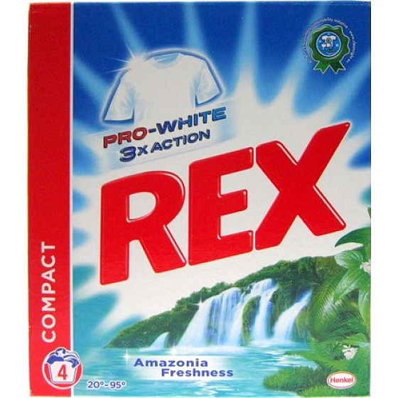 Rex Pro-White 3x Action Amazonia Freshness washing powder 4 doses of 400 g