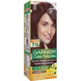 Garnier Color Naturals hair color 2.0 soft black